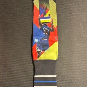 Stance Multicolor Athletic Socks- Shaq Sz L-XL